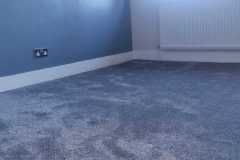 Luxury Silver carpet Fitted  in bedroom
